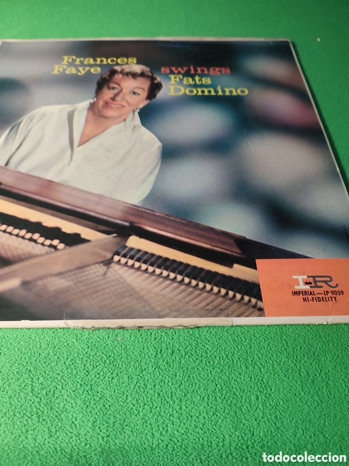 Discos de vinilo: Franc&eacute;s Faye - Swings Fats Domino USA
