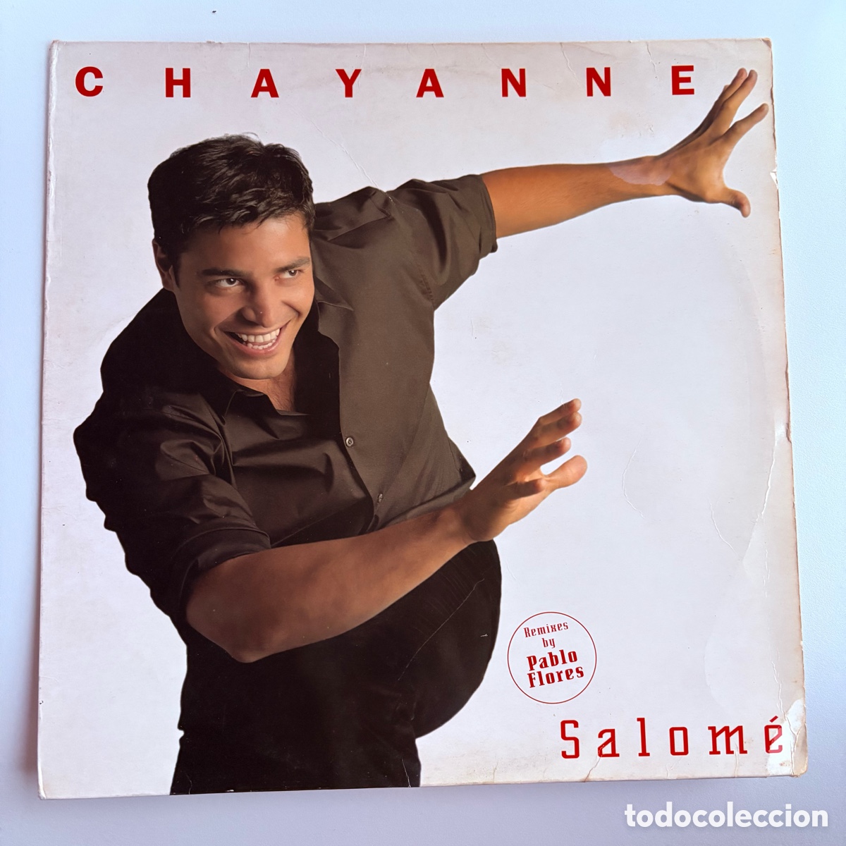 Discos de vinilo: Maxi 12&rsquo;m chayanne salome edici&oacute;n espa&ntilde;ola de 1998