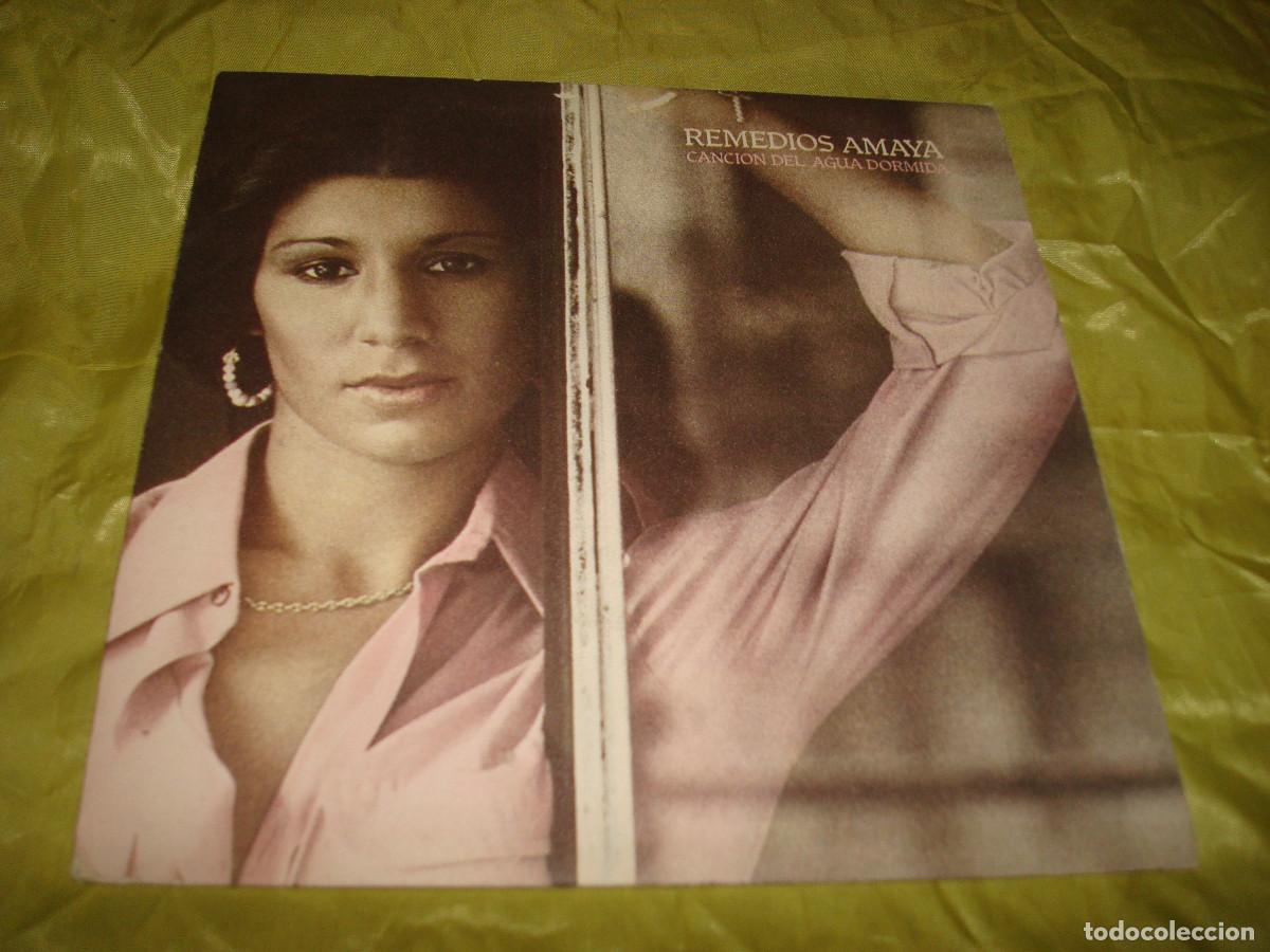 Discos de vinilo: REMEDIOS AMAYA. CANCION DEL AGUA DORMIDA / SEVILLA. EPIC, 1978. IMPECABLE(#)
