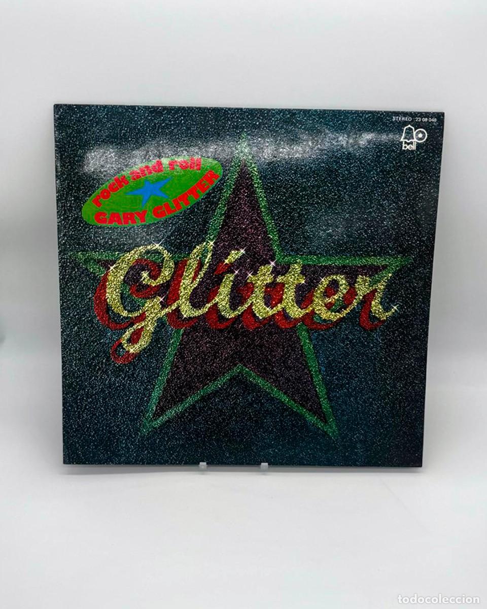 Discos de vinilo: Vinilo 12&rdquo; Gary Glitter Glitter &Aacute;lbum LP 1972 Bell Records Rock and Roll