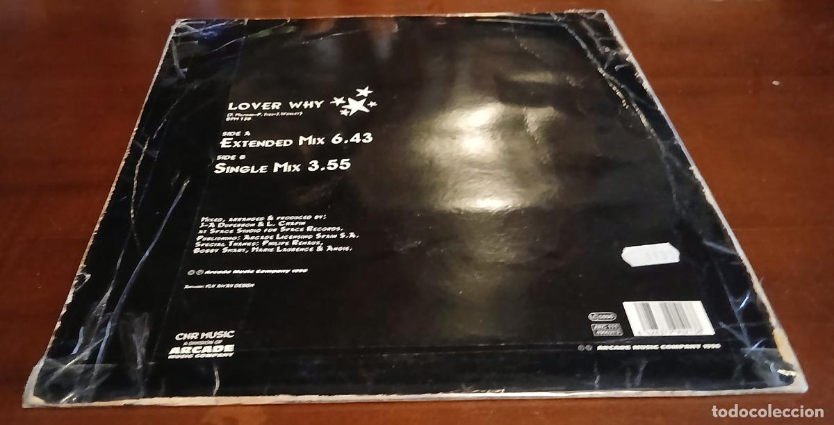 Discos de vinilo: JOHN WESLEY - LOVER WHY - MAXI SINGLE.12 - 1996 - Foto 2