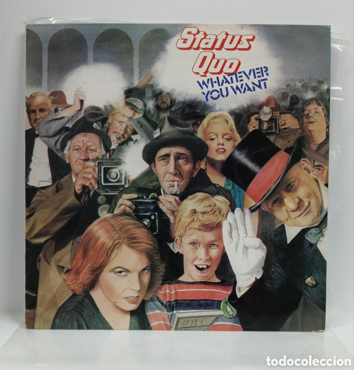 Discos de vinilo: STATUS QUO &rdquo;WHATEVER YOU WANT&rdquo; LP. ORIG. SPAIN. 1979 (VG++)