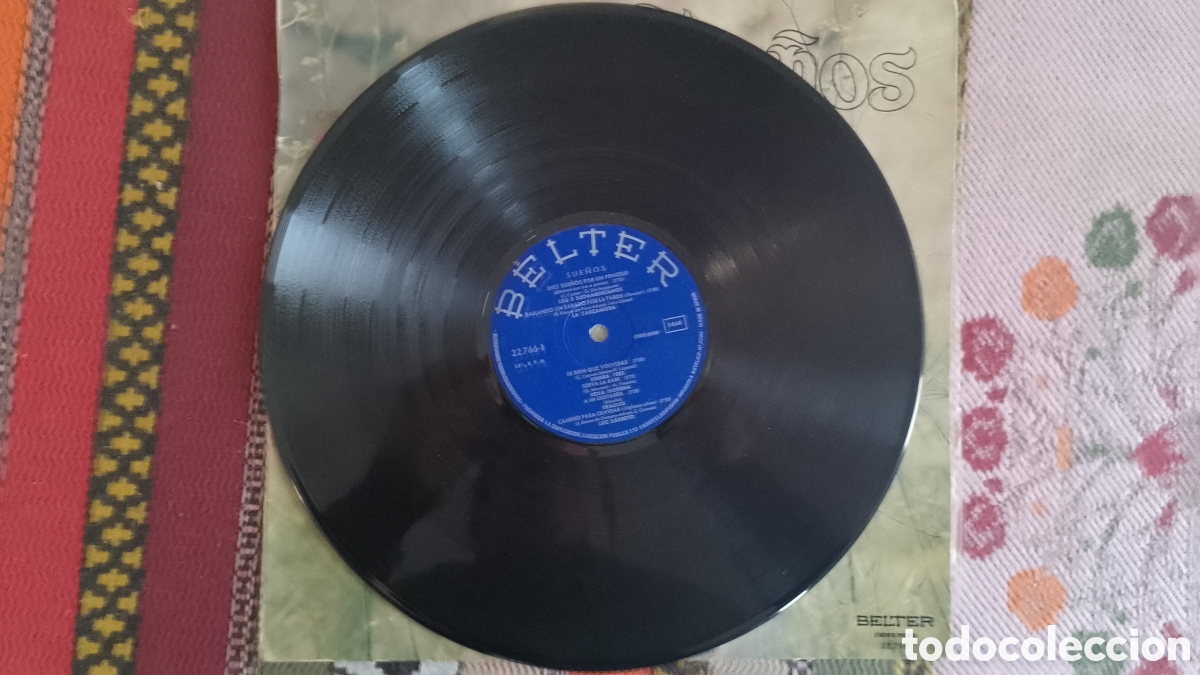 Discos de vinilo: Sue&ntilde;os canciones rom&aacute;nticas - Foto 3