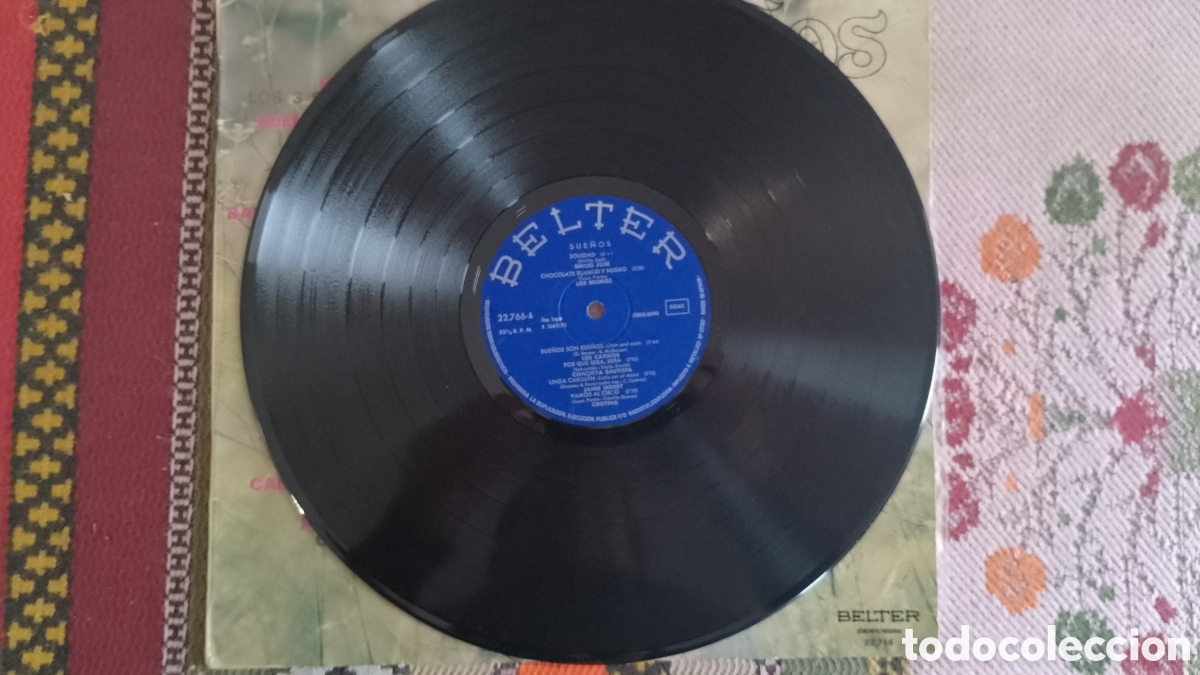 Discos de vinilo: Sue&ntilde;os canciones rom&aacute;nticas - Foto 4