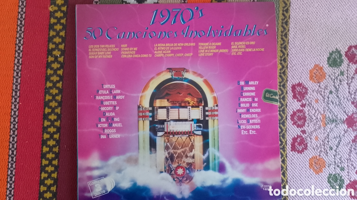 Discos de vinilo: 50 canciones inolvidables 1970