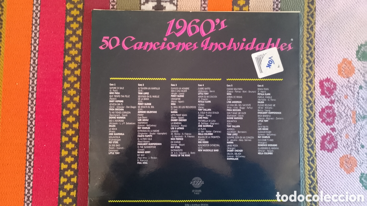 Discos de vinilo: 50 canciones inolvidables 1960 - Foto 2