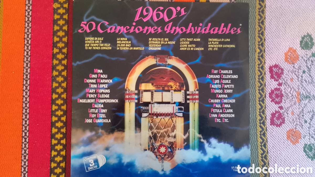 Discos de vinilo: 50 canciones inolvidables 1960