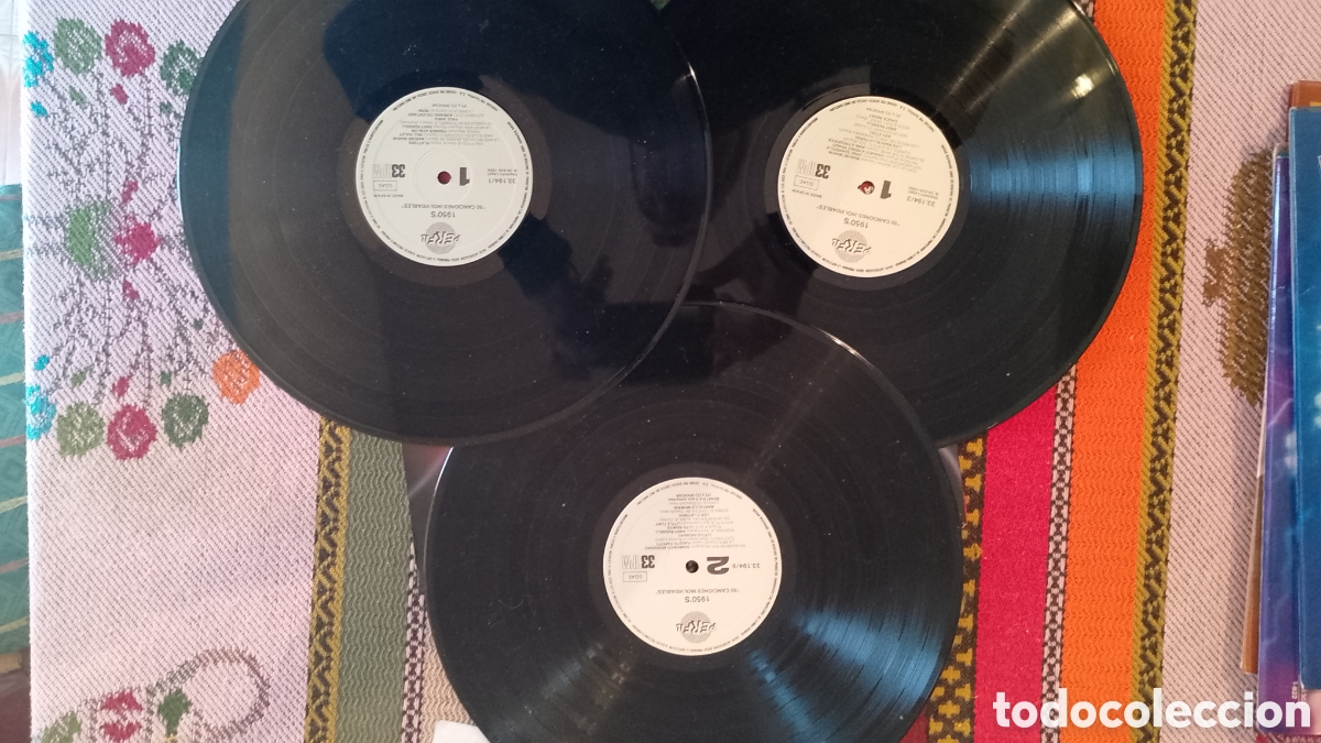 Discos de vinilo: 50 canciones inolvidables 1950 - Foto 4