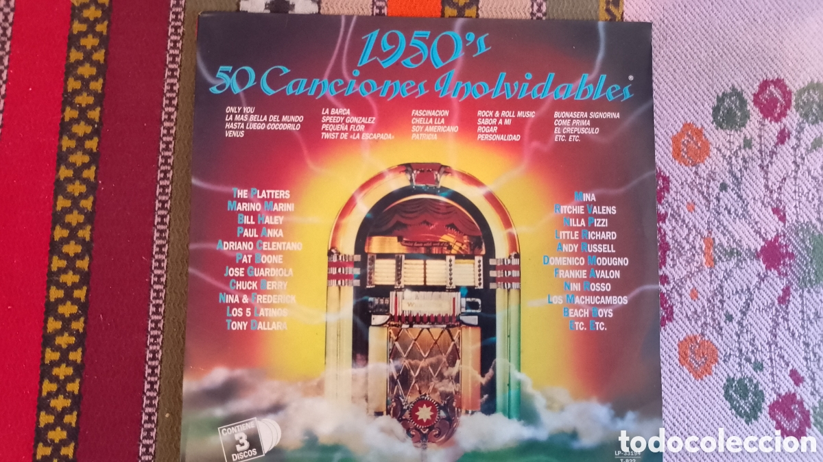 Discos de vinilo: 50 canciones inolvidables 1950