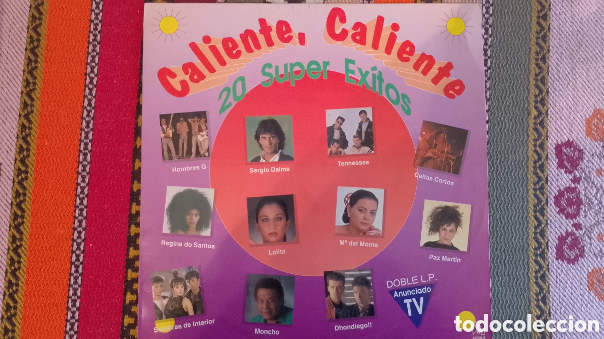 Discos de vinilo: Caliente caliente 20 super exitos