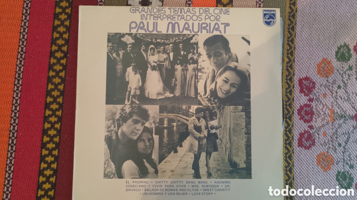 Discos de vinilo: Paul mauriat temas de cine - Foto 2