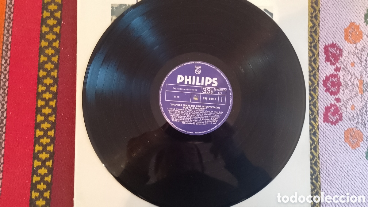 Discos de vinilo: Paul mauriat temas de cine - Foto 4