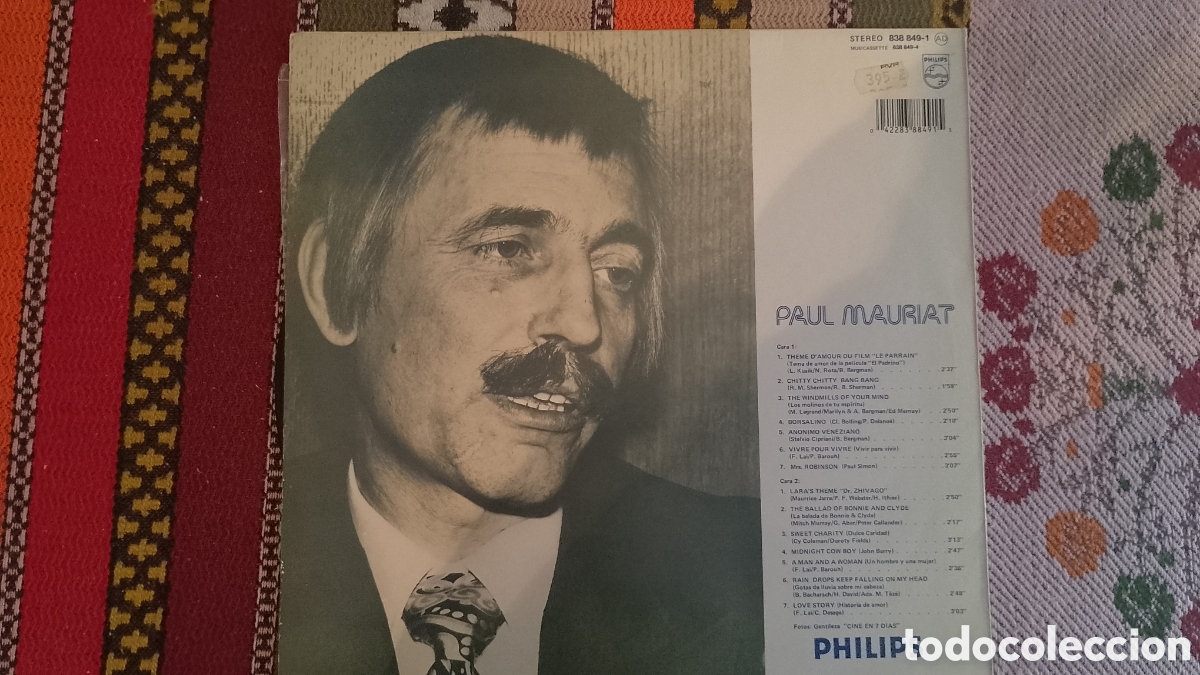 Discos de vinilo: Paul mauriat temas de cine - Foto 1