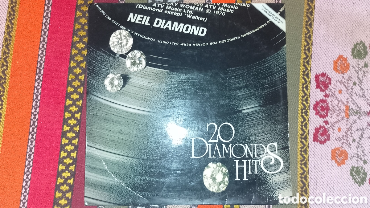 Discos de vinilo: Neil Diamond 20 grandes hits