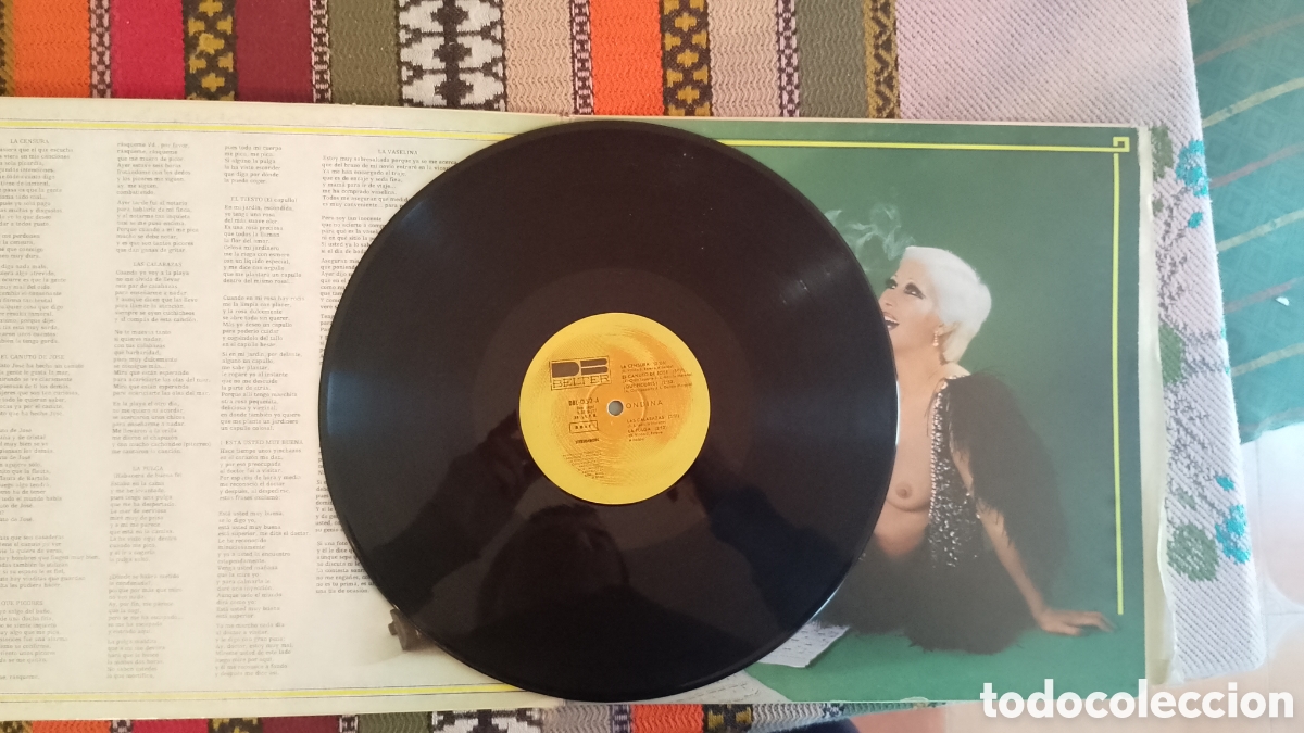 Discos de vinilo: Ondina los cupl&eacute;s m&aacute;s eroticos - Foto 3