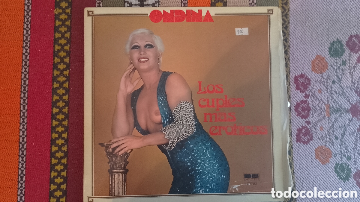Discos de vinilo: Ondina los cupl&eacute;s m&aacute;s eroticos - Foto 1