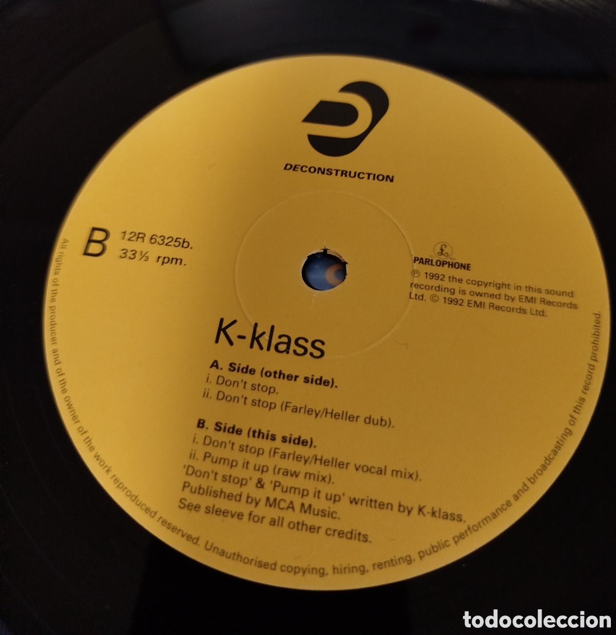 Discos de vinilo: K-Klass &ndash; Dont Stop - Foto 3