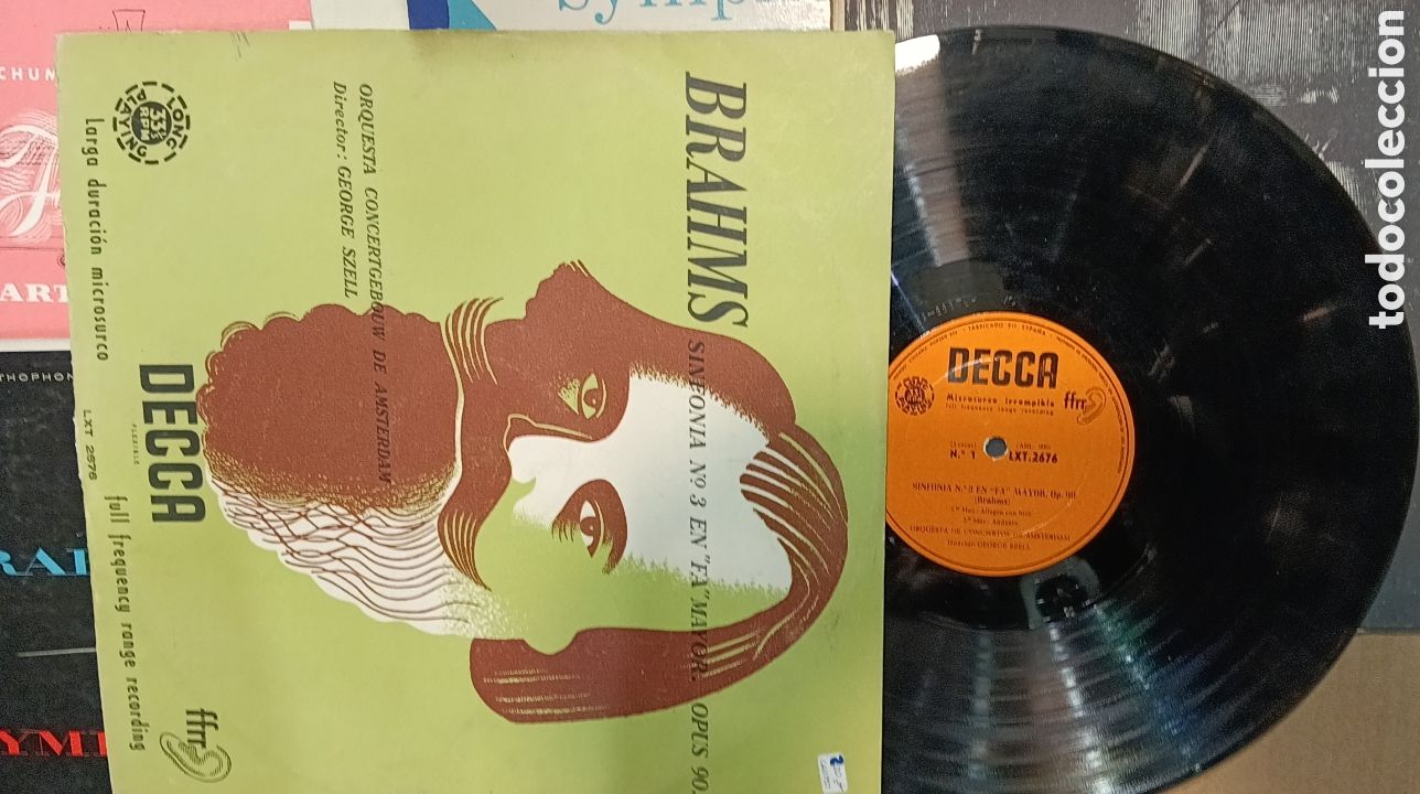 Discos de vinilo: LOTE SCHUMAN BRAHMS BEETHOVEN - Foto 5