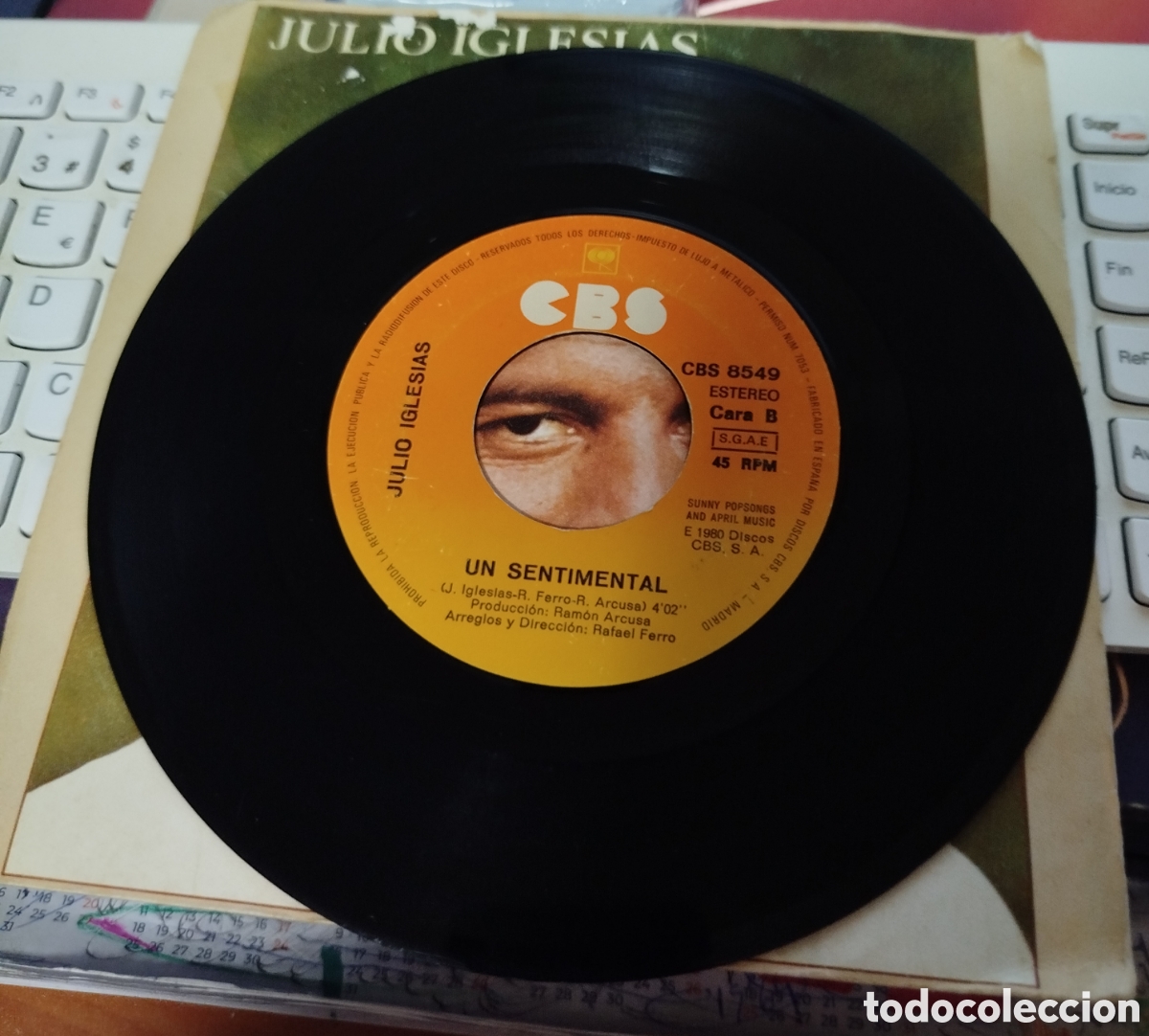Discos de vinilo: Julio iglesias - hey!! - Foto 2