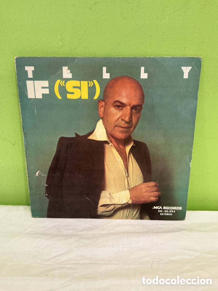 Discos de vinilo: Telly Savalas &ndash; If (S&iacute;) &ndash; Single vinilo 1975 - Foto 2