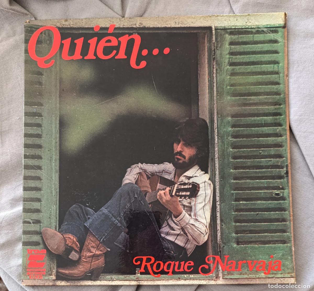 Discos de vinilo: ROQUE NARVAJA - QUIEN... LP 1978. - Foto 1