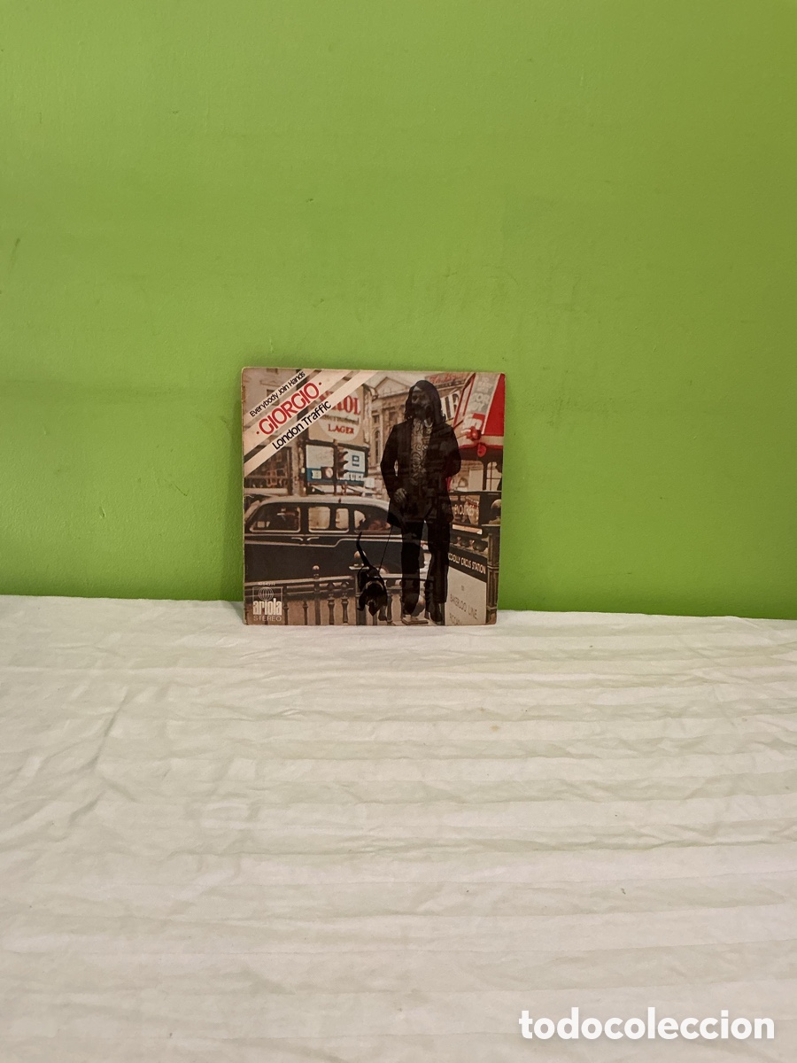 Discos de vinilo: Giorgio Moroder &ndash; Everybody Join Hands / London Traffic &ndash; Single 1972 - Foto 6