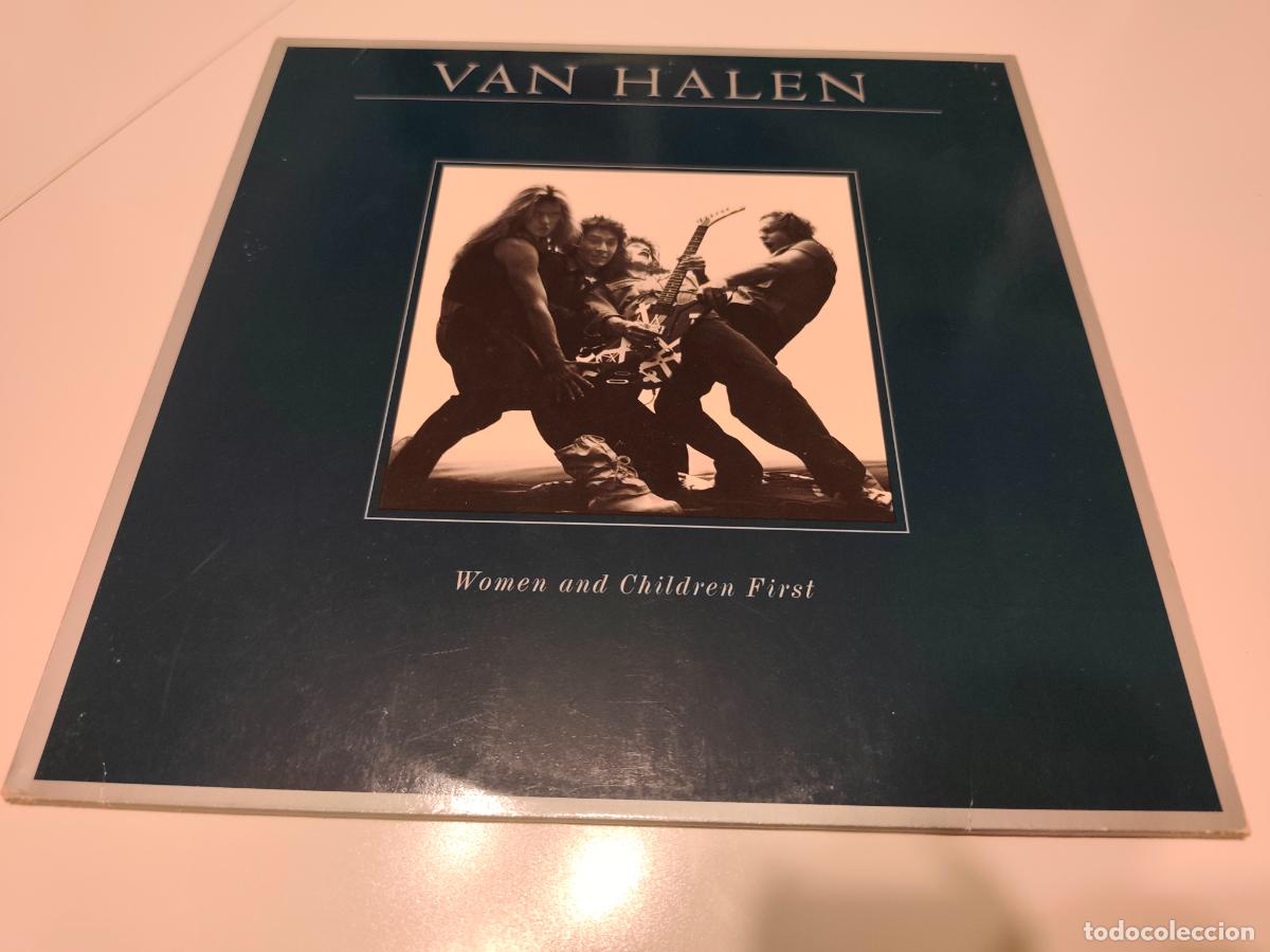 Discos de vinilo: Van Halen &ndash; Women And Children First- LP disco vinilo