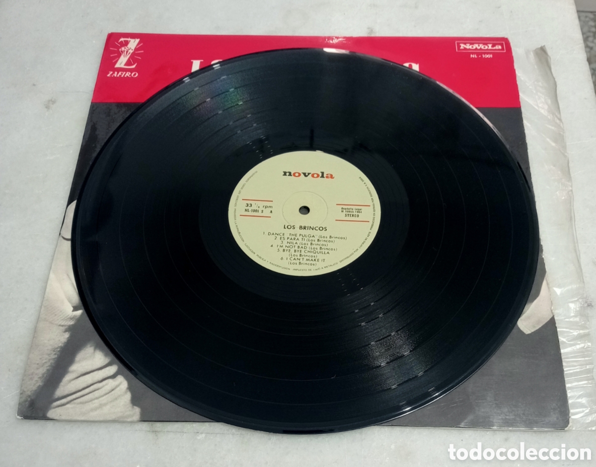 Discos de vinilo: LP VINILO (Los Brincos) 1964 - Foto 2