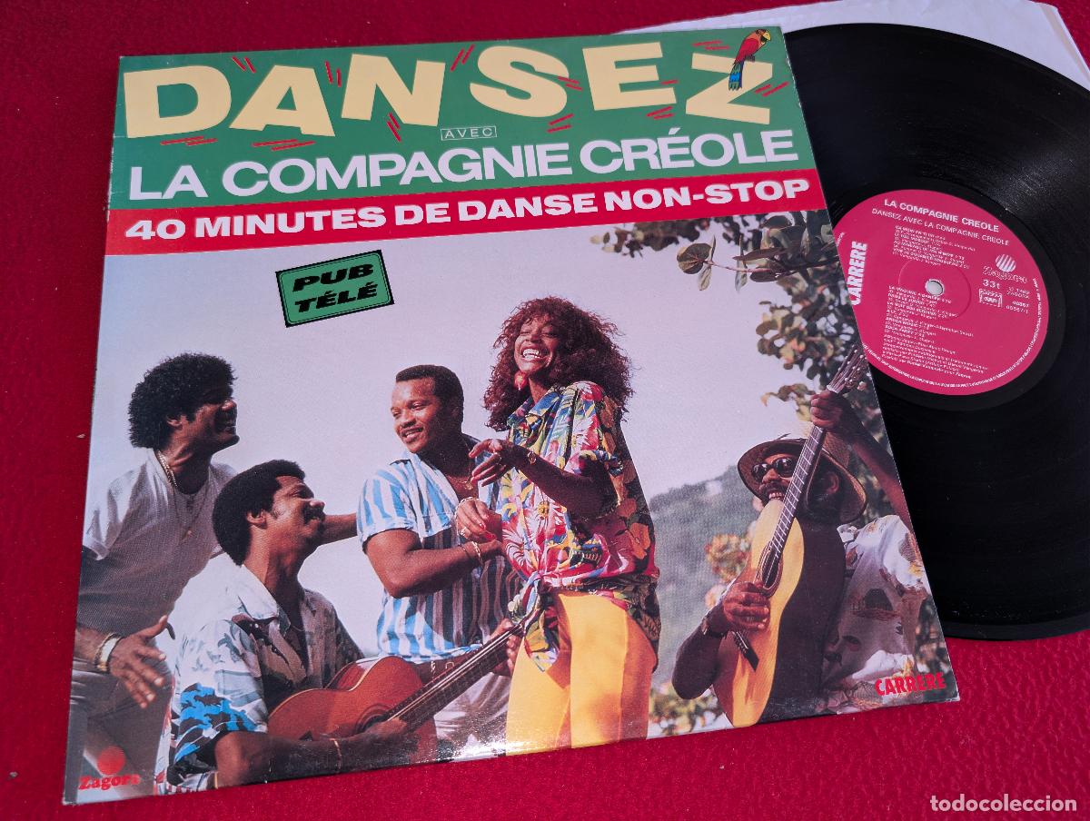 Discos de vinilo: LA COMPAGNIE CREOLE Dansez avec la compagnie Creole LP 1989 Carrere FRANCIA FRANCE