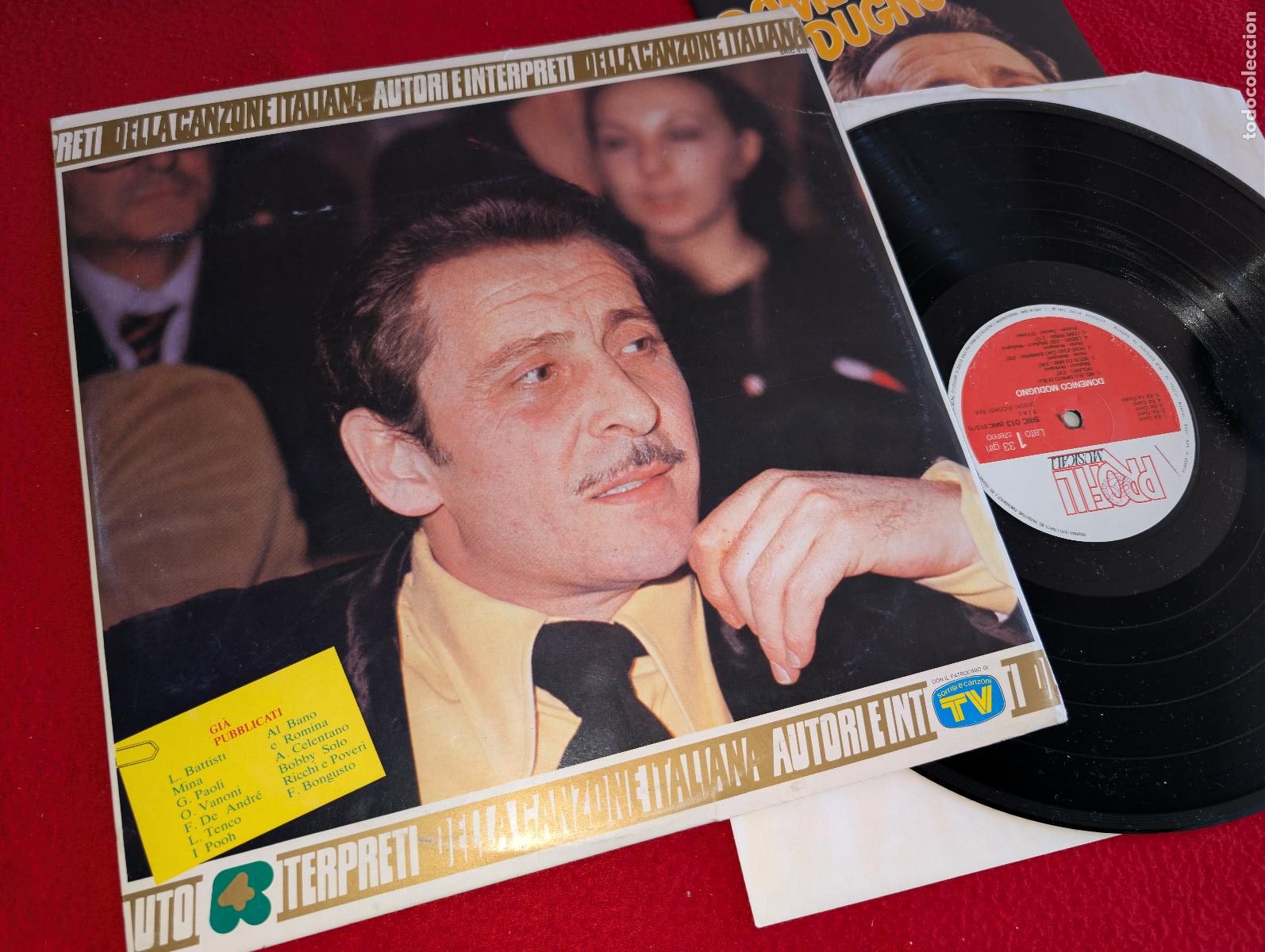 Discos de vinilo: DOMENICO MODUGNO Domenico Modugno LP 1982 Profili ITALY ITALIA