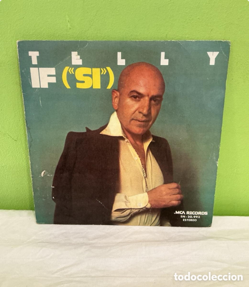 Discos de vinilo: Telly Savalas &ndash; If (S&iacute;) &ndash; Single vinilo 1975 - Foto 1