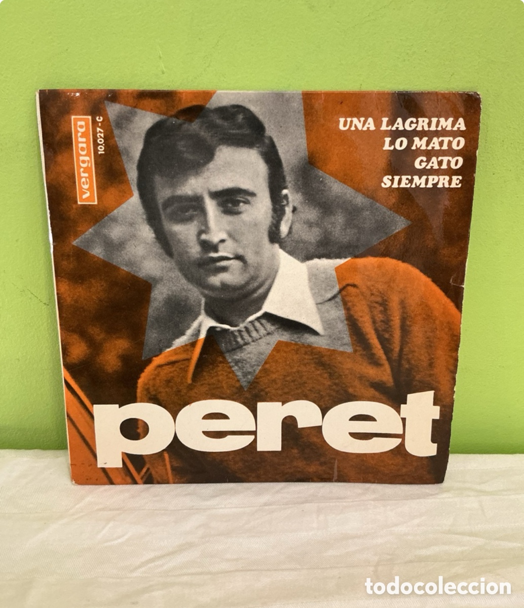 Dischi in vinile: Peret &ndash; Una l&aacute;grima &ndash; EP vinilo 1967