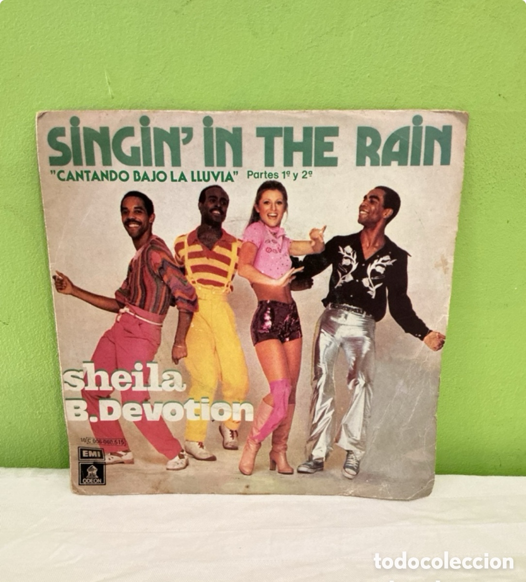 Discos de vinilo: Sheila B. Devotion &ndash; Singin&rsquo; in the Rain &ndash; Single 1978 - Foto 1