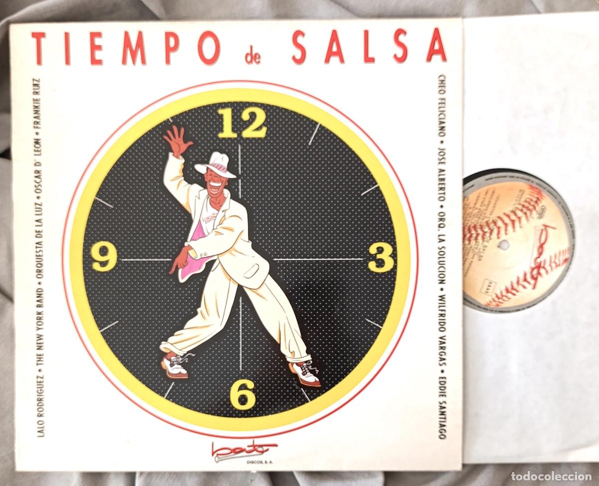 Discos de vinilo: VARIOS ARTISTAS - TIEMPO DE SALSA. LP 1991.