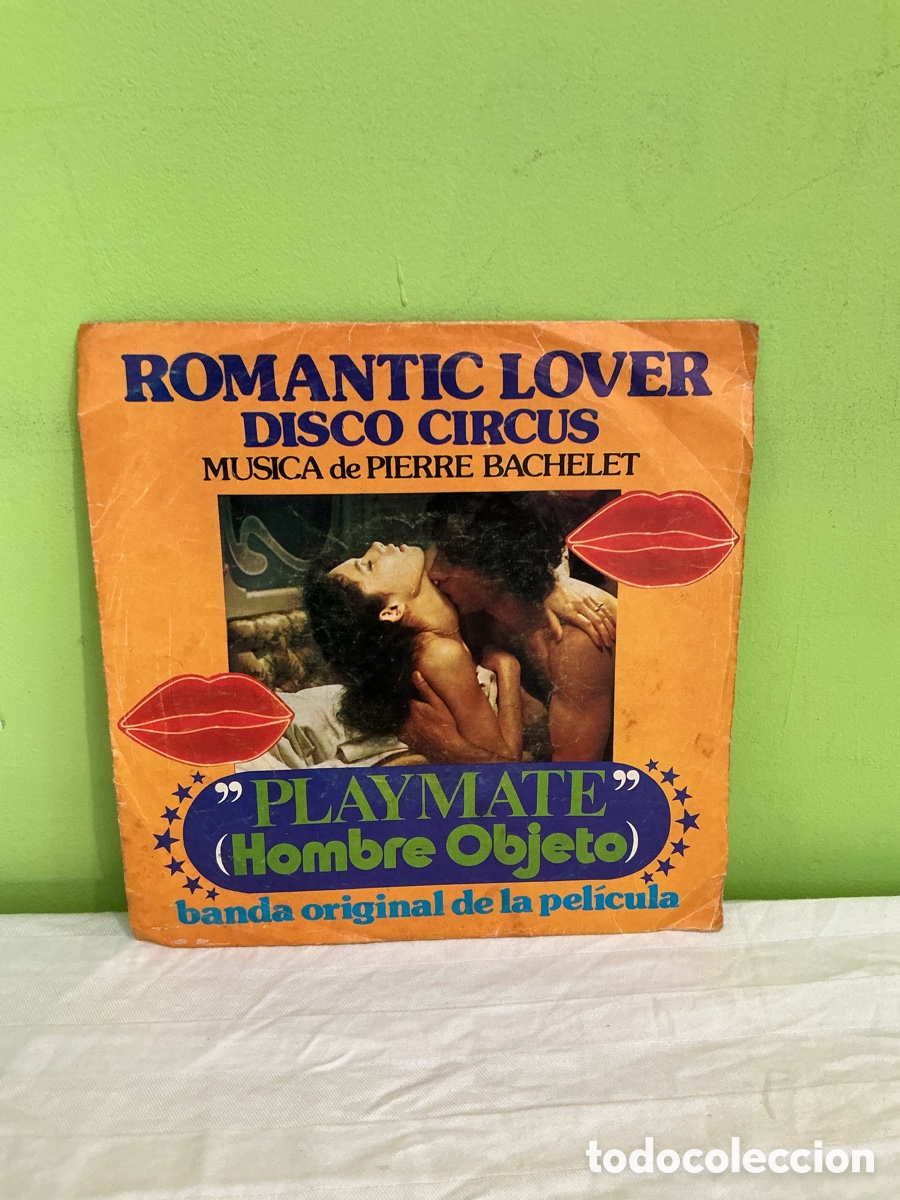 Discos de vinilo: Pierre Bachelet &ndash; Playmate (Hombre objeto) &ndash; Single BSO 1978 - Foto 2