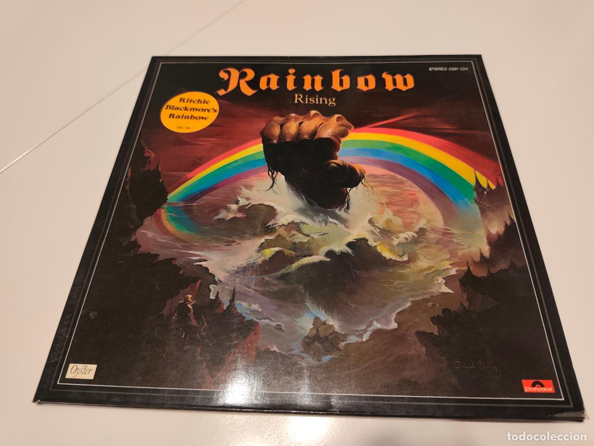 Discos de vinilo: Rainbow &lrm;&ndash; Rising- (1976) LP disco vinilo