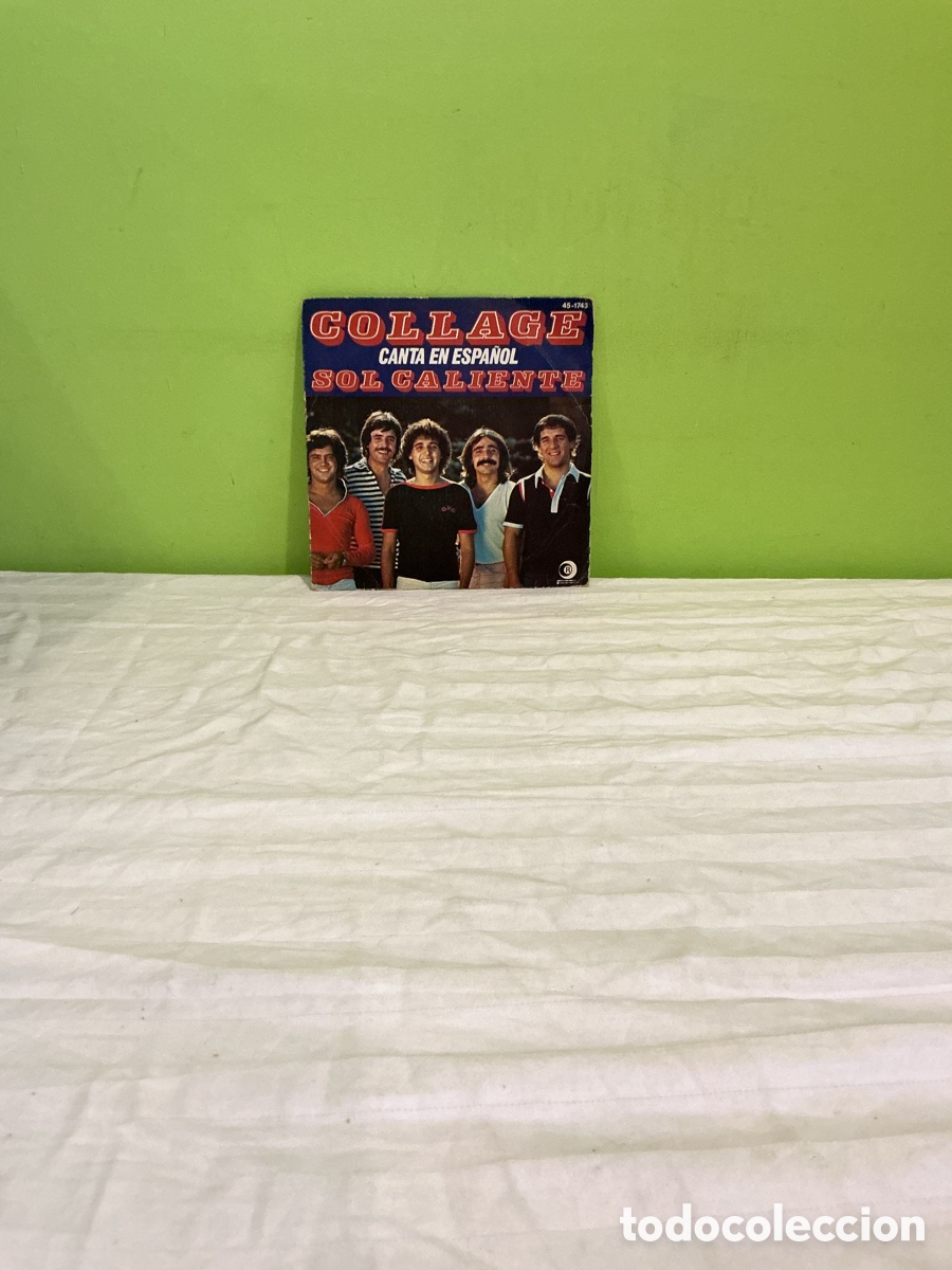 Discos de vinilo: Collage &ndash; Sol caliente &ndash; Canta en espa&ntilde;ol &ndash; Single 1978 - Foto 6