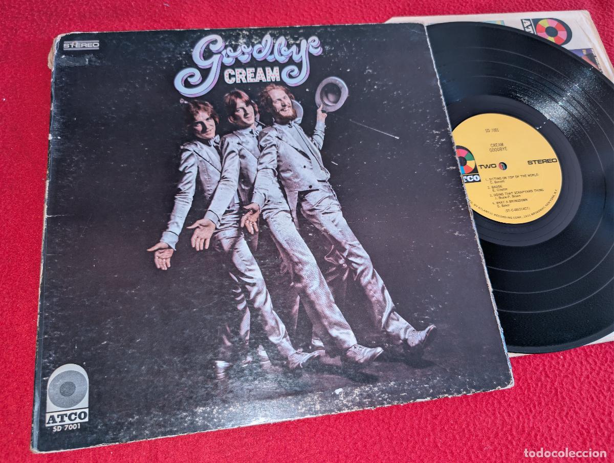 Discos de vinilo: CREAM Goodbye LP 1969 Atco STEREO USA US