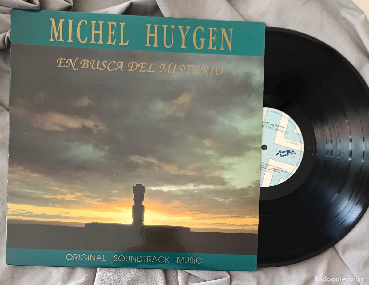 Disques de vinyle: MICHEL HUYGEN (NEURONIUM) - EN BUSCA DEL MISTERIO. LP 1991