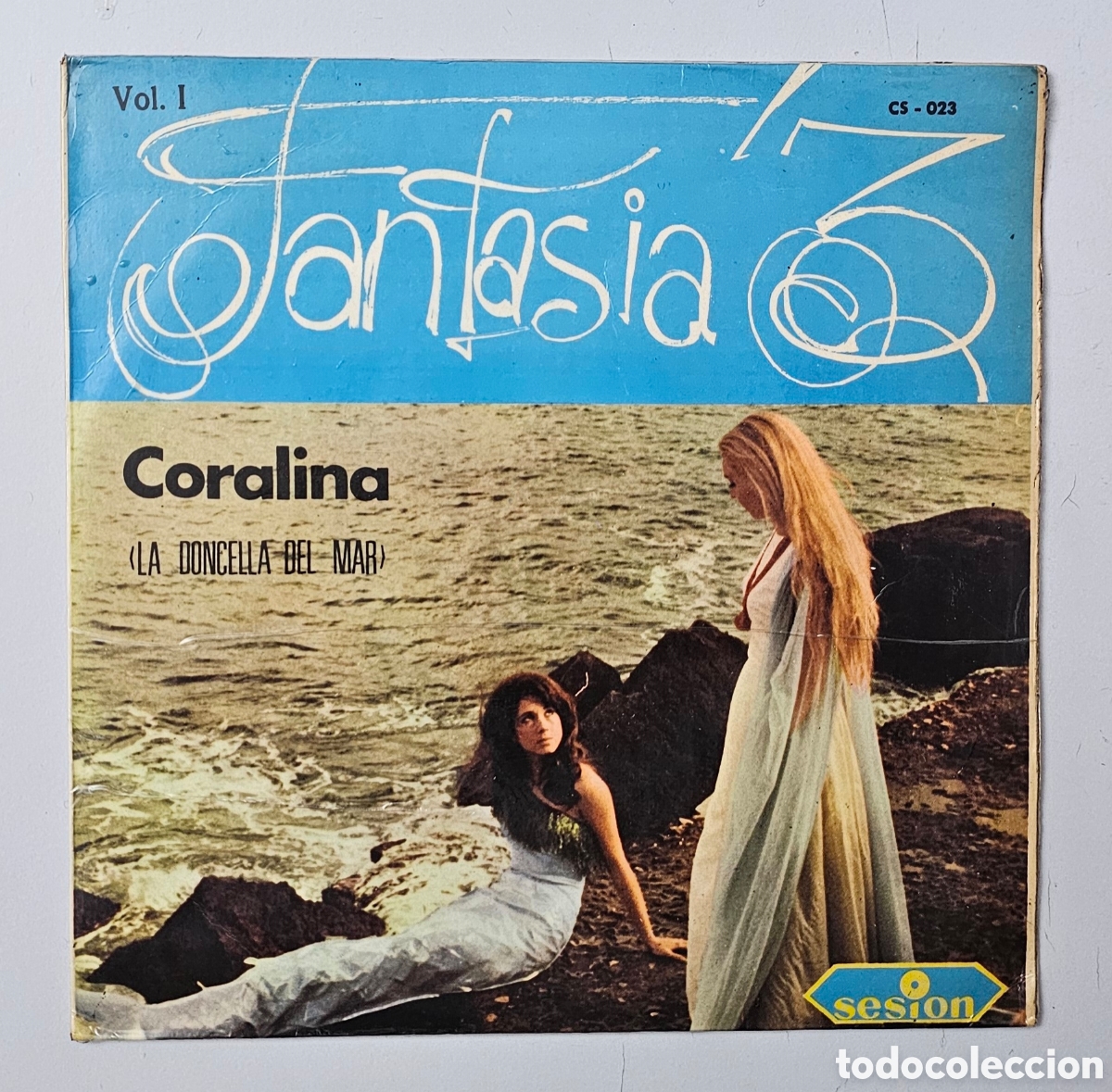 Discos de vinilo: FANTASIA 3 - Coralina la doncella del mar (Espa&ntilde;a - Sesion - 1966) RARO ESCASO