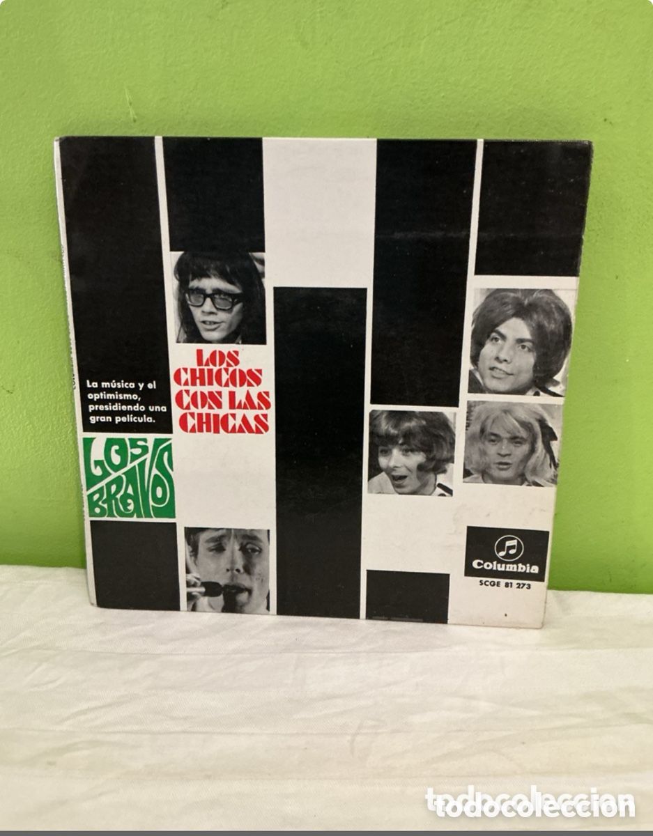 Vinyl-Schallplatten: Los Bravos &ndash; Los chicos con las chicas &ndash; EP vinilo 1967