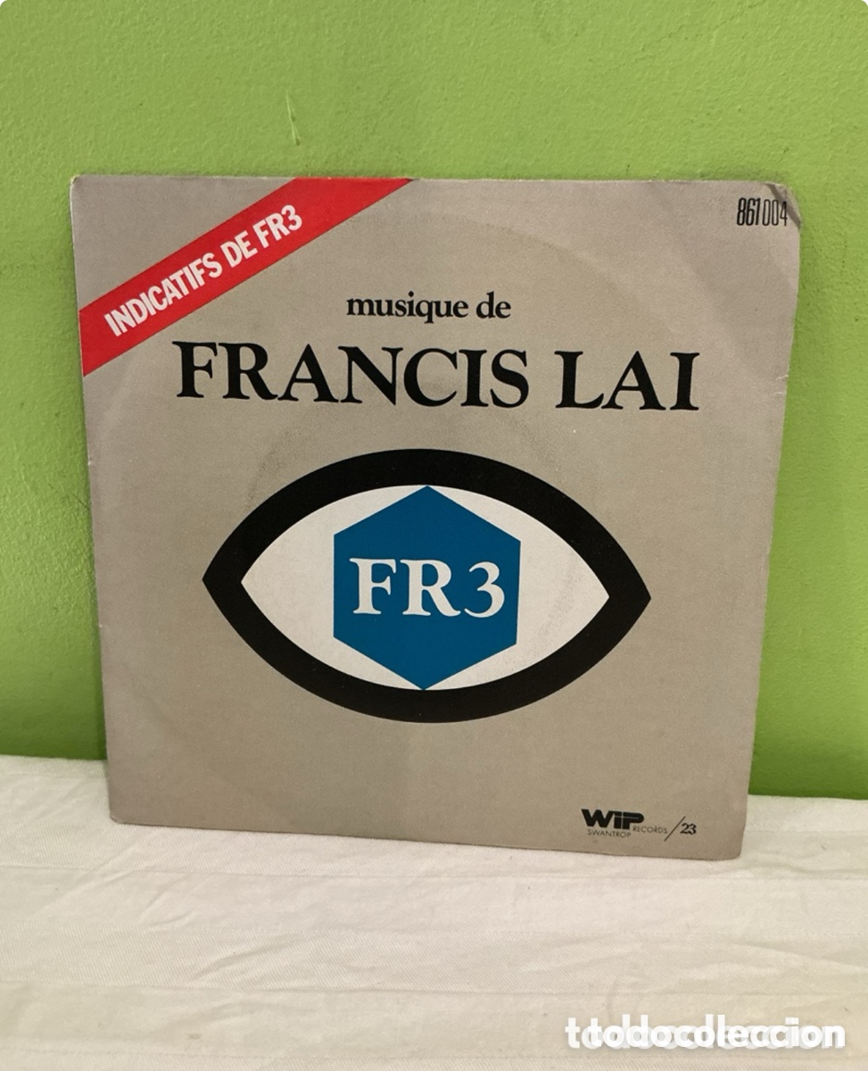 Vinyl-Schallplatten: Francis Lai &ndash; Indicatifs de FR3 &ndash; EP vinilo 1975