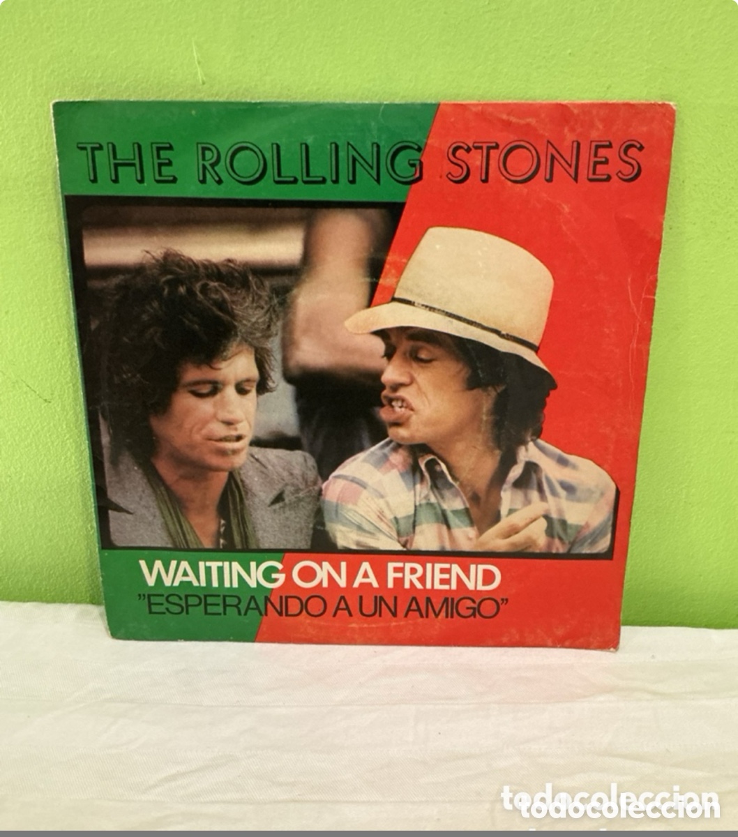 Vinyl-Schallplatten: The Rolling Stones &ndash; Waiting on a Friend &ndash; Single 1981