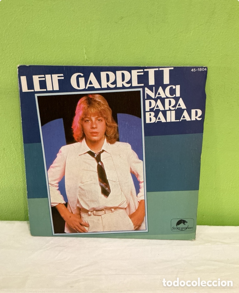 Discos de vinilo: Leif Garrett &ndash; Nac&iacute; para bailar &ndash; Single 1978 - Foto 2