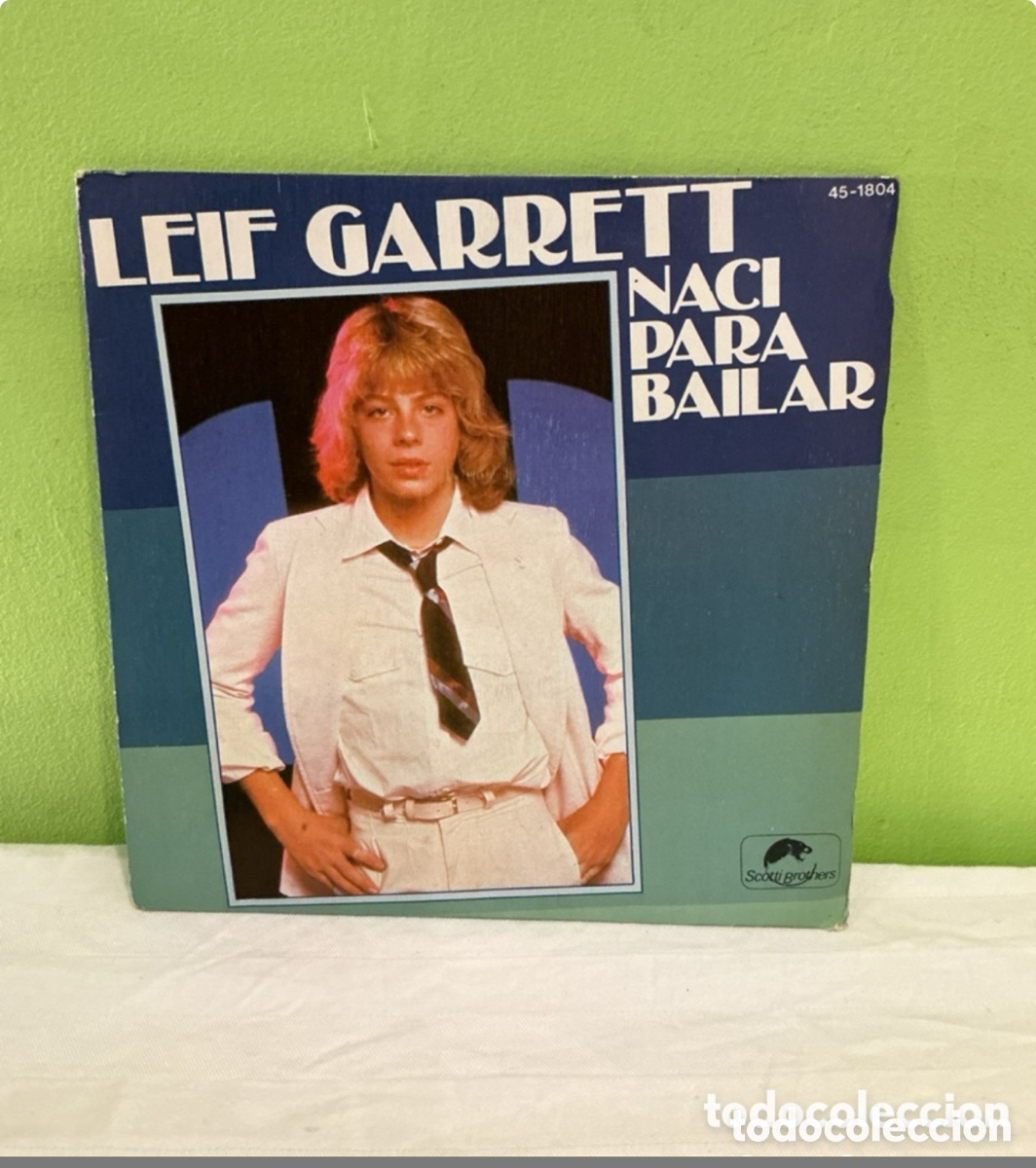 Discos de vinilo: Leif Garrett &ndash; Nac&iacute; para bailar &ndash; Single 1978 - Foto 1