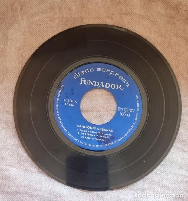 Disques de vinyle: VINILO SINGLE - FUNDADOR 1966 CANCIONES CUBANAS