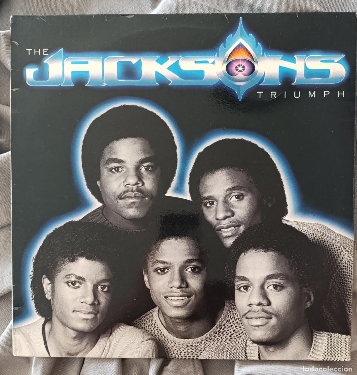 Disques de vinyle: THE JACKSONS - TRIUMPH. LP 1980. Edici&oacute;n promocional espa&ntilde;ola.