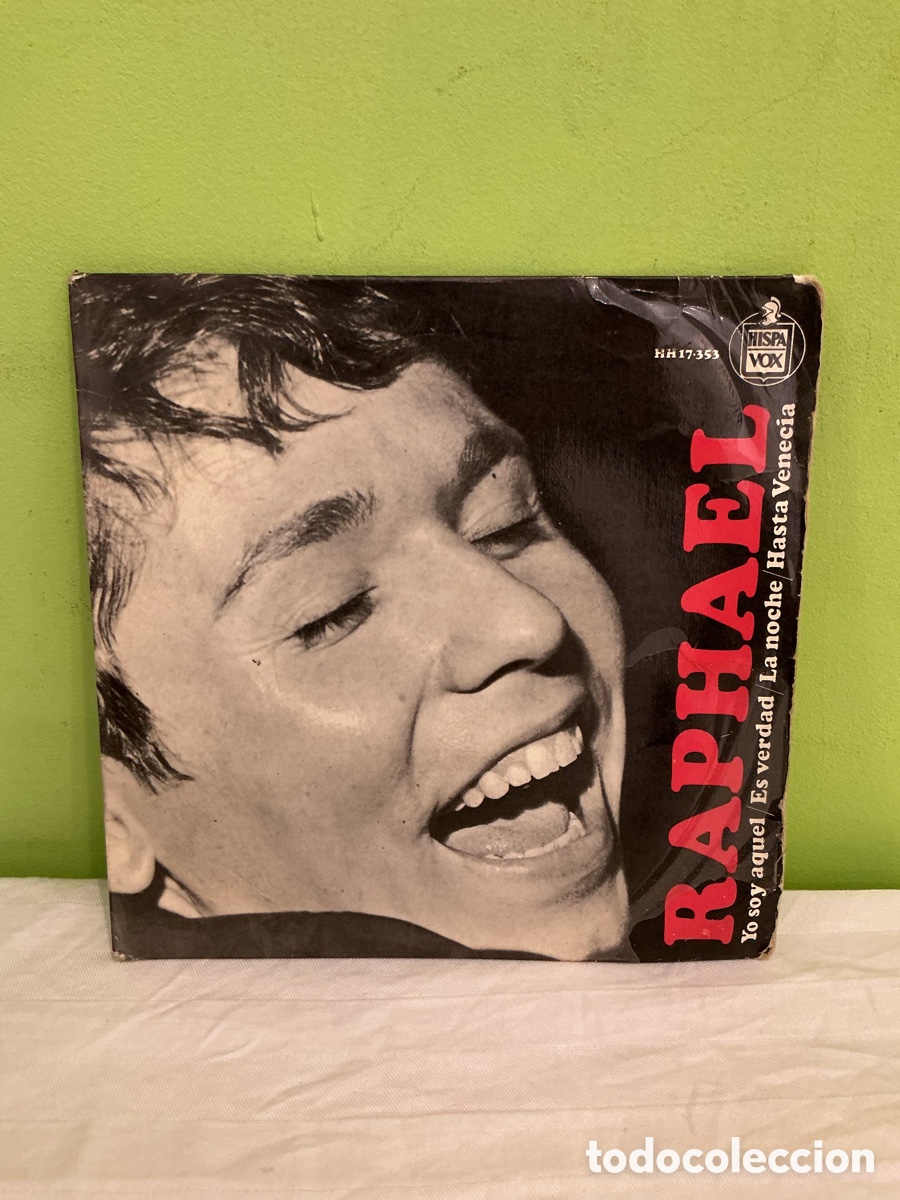 Discos de vinilo: Raphael &ndash; Yo soy aquel &ndash; EP espa&ntilde;ol 1966 - Foto 6