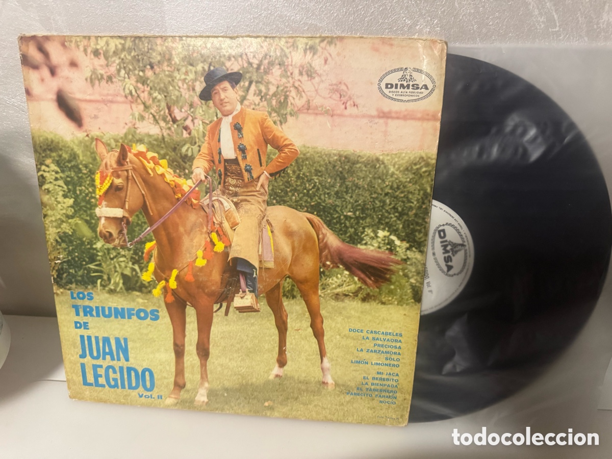 Discos de vinilo: Juan Legido - Los triunfos de.. Vol 2