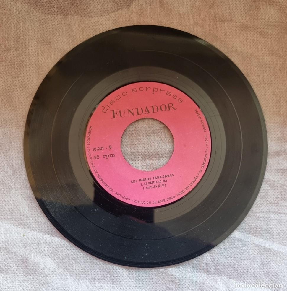 Discos de vinilo: VINILO SINGLE - LOS INDIOS TABA-JARAS - DEIXA DE TRISTEZA- FUNDADOR 1971